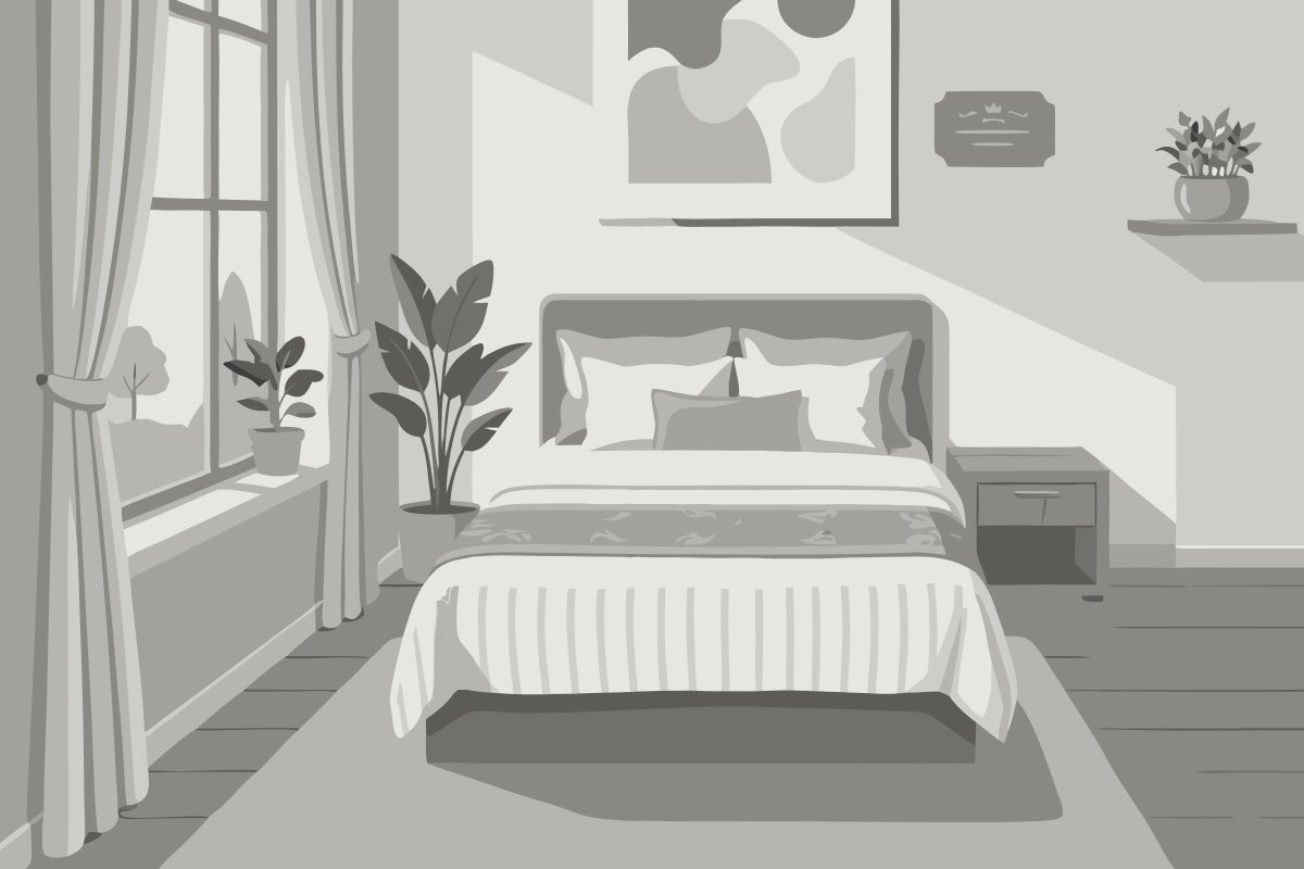 Bed in een Gemengde Slaapzaal met 10 Bedden